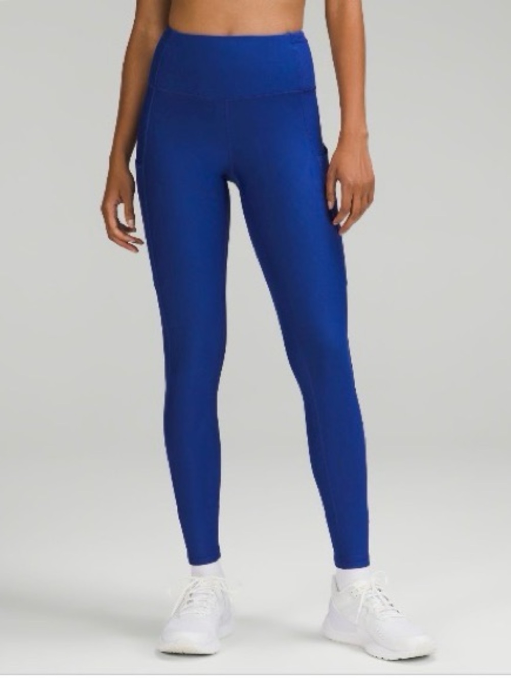 Lululemon Fast and Free High-Rise Fleece Tight 28” 14 Psychic